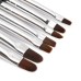 Nail Art Brushes Четки за гел комплект черни овални 7бр.